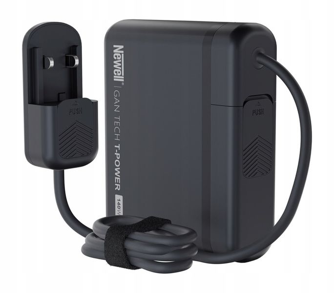 Ładowarka sieciowa z adapterami Newell GaN Tech T-power 140W 3xUSB-C 3xUSB zdjęcie 12