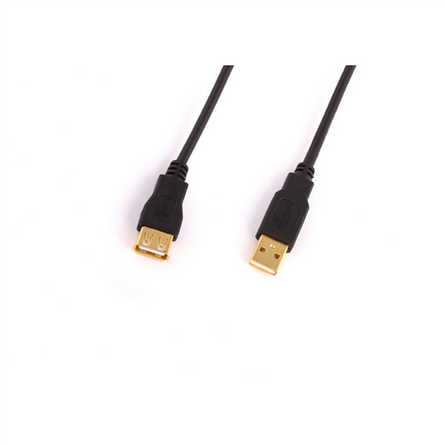 Przedłużacz USB 2.0 A-A 3,0m GOLD na Arena.pl