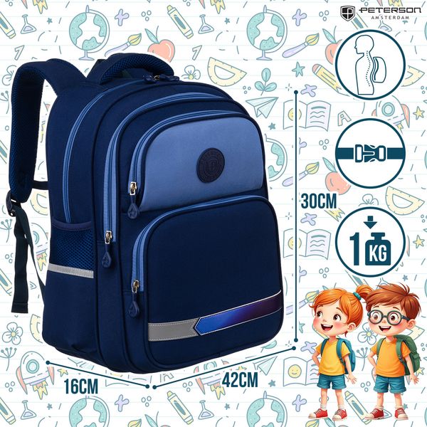 plecak ptn ps1-6050 navy zdjęcie 2