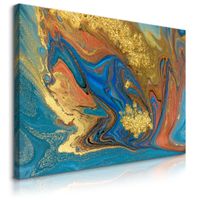 Obraz Canvas Do Salonu Nowoczesny Wzór Abstrakcja Styl Glamour 70cm x 50cm