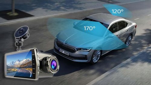 KAMERA DO SAMOCHODU REJESTRATOR JAZDY PRZÓD i TYŁ WIDEO REJESTRATOR Menu PL na Arena.pl