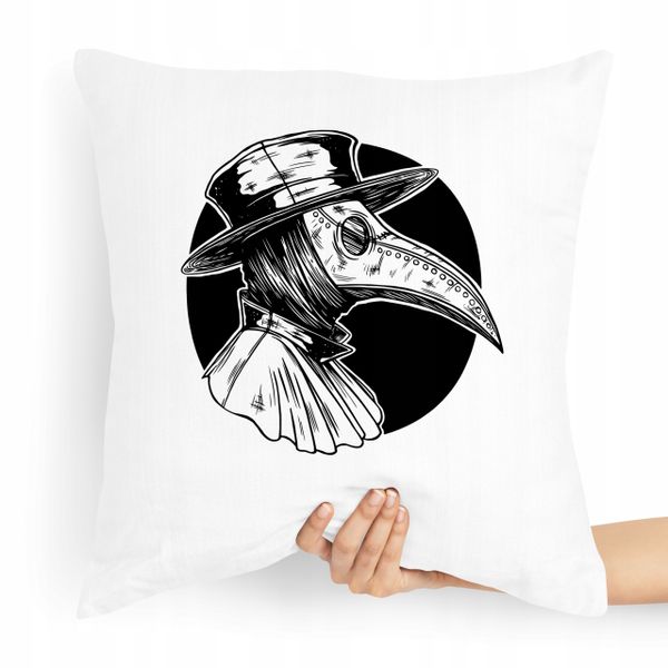 Poduszka Prezent Dla Doktora Lekarz Medyk Plaga Z Nadrukiem Ze Zdjęciem zdjęcie 1