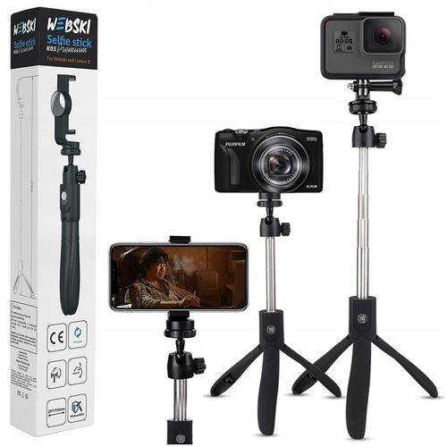 KIJEK DO SELFIE TRIPOD STATYW PILOT BLUETOOTH na Arena.pl