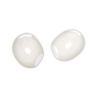 Gumki cienkie bez uszka do słuchawek Apple Airpods 4 transparentne