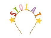 Opaska urodzinowa na głowę Sto Lat