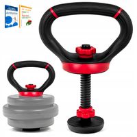 GRYF KETTLEBELL regulowany 30cm śr. 25mm UCHWYT gwintowany ZACISKI