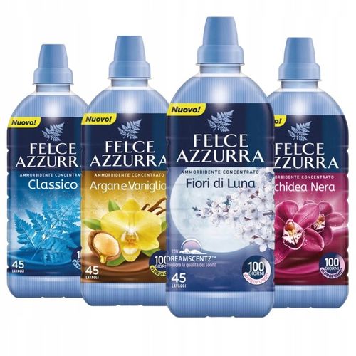Felce Azzurra Perfumowany Włoski Płyn do Płukania Zestaw MIX 4x900ml na Arena.pl