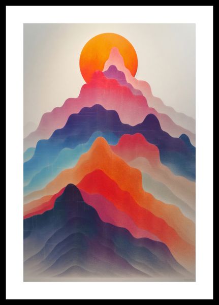 Plakat 30x45cm Gama Gór zdjęcie 3