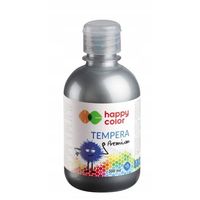 farba tempera 300ml happy color srebrna nr7344
