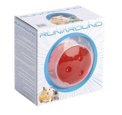 Zabawka Kula dla chomika RUN AROUND RED na Arena.pl