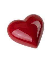 Mini urna w kształcie serca na część prochów. Relikwiarz.