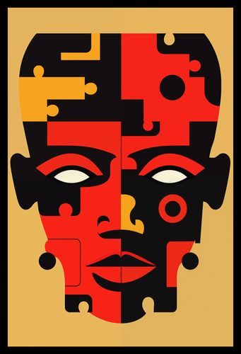 Plakat 30x45cm Puzzle Tożsamości na Arena.pl
