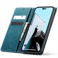 ETUI Z KLAPKĄ DO IPHONE 14 PRO MAX SKÓRZANE PORTFEL CASE POKROWIEC ZAMYKANE