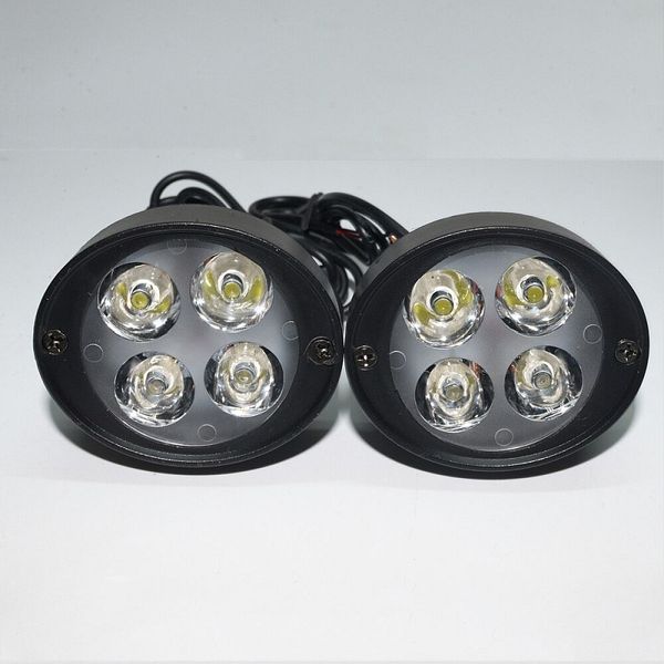 Mocowane Pod Lusterka Dwie Lampy Motocyklowe Led 12V/12W zdjęcie 7