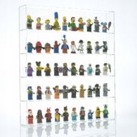 PUDEŁKO GABLOTKA NA 50 FIGUREK LEGO CHRONI PRZED KURZEM I UV MINIFIGURE