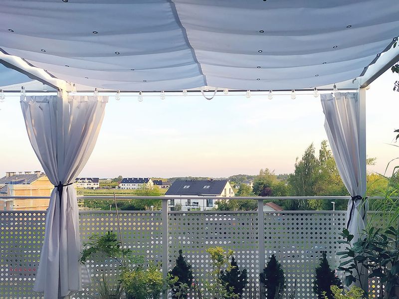 ŻAGIEL PRZECIWSŁONECZNY WODOSZCZELNY ROZSUWANY NA WYMIAR zdjęcie 12