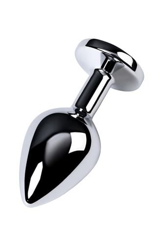 silver anal plug toyfa metal,with a amethyst colored gem na Arena.pl