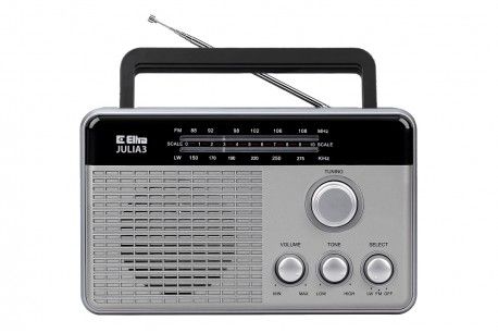Eltra Radio Julia Model 820, Srebrny zdjęcie 1