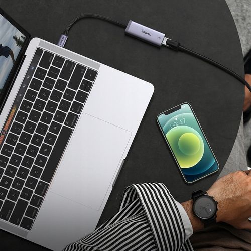 UGREEN Adapter Przejściówka Karta Sieciowa LAN Ethernet USB C Do RJ45 1Gb/s na Arena.pl