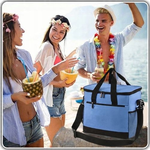 Torba termiczna izolacyjna na jedzenie napoje auto piknik plaża lunch box na Arena.pl