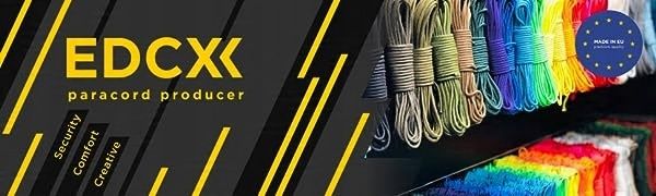 Linka EDCX 4mm Paracord 550 - (Dark Gray, 50 m) zdjęcie 7