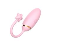 jajko wibrujące z aplikacją b series cute silikonowe 8 cm