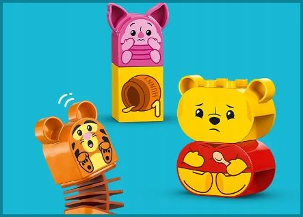 10457 - lego duplo - przyjęcie urodzinowe kubusia puchatka na Arena.pl