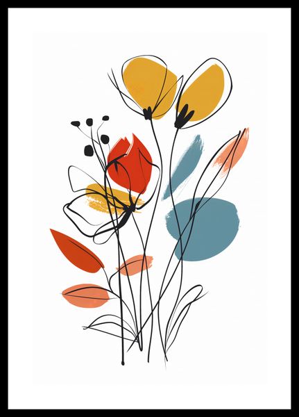 Plakat 30x45cm Ogród przy Lecie zdjęcie 3