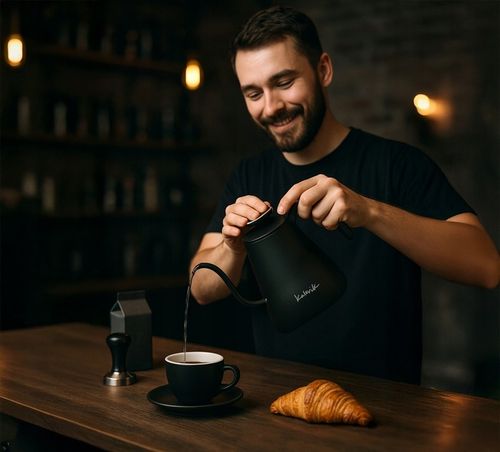 CZAJNIK ELEKTRYCZNY CYFROWY GOOSENECK Z REGULACJĄ TEMPERATURY 1100W 1L na Arena.pl