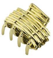 Klamra do włosów - złota 6 cm