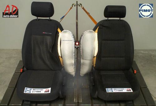Pokrowce EKOSKÓRA przód do Peugeot 206 na Arena.pl