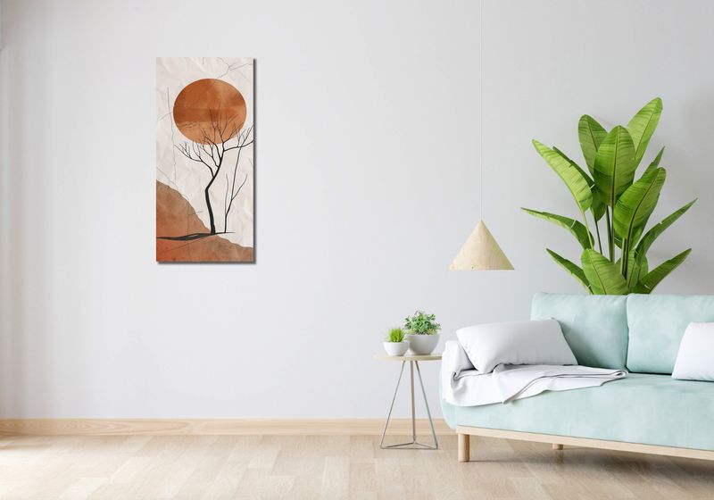 Obraz 40x90cm Surowość Pustyni zdjęcie 2