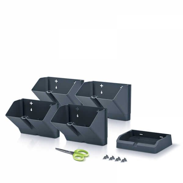 Ogród wertykalny stojący Mini Cascade - biały zdjęcie 4