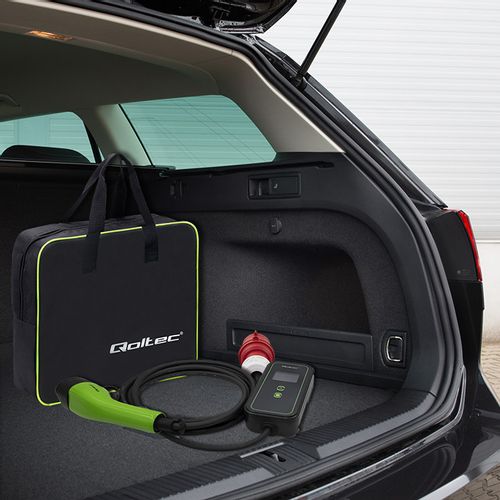 Przenośna ładowarka do samochodu elektrycznego EV 2w1 Typ2 7kW Wi-fi LCD na Arena.pl