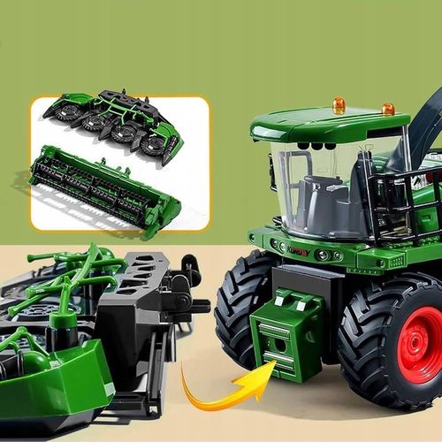 KOMBAJN ZBOŻOWY Z PILOTEM 2,4 GHZ I AKUMULATOREM IDEALNY HARVESTER TRAKTOR na Arena.pl