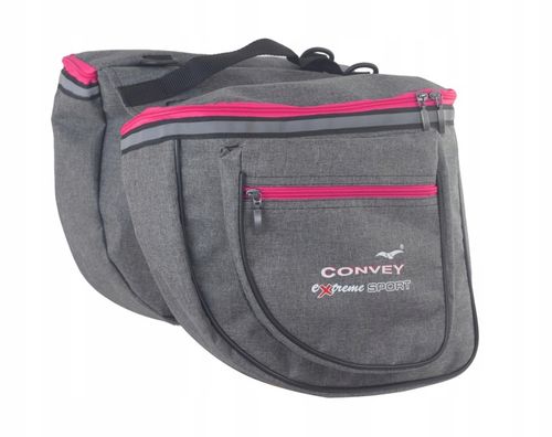 Torba rowerowa na bagażnik Sakwa dwie komory Codura Produkt Polski Convey na Arena.pl
