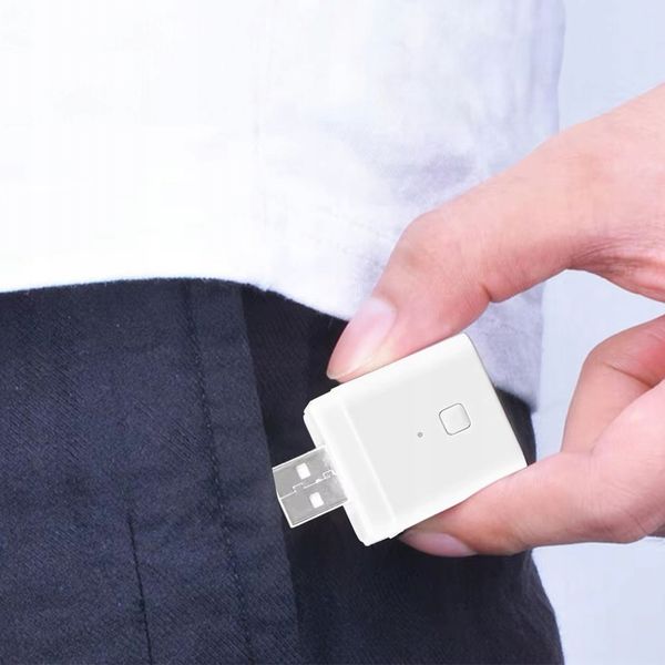 Inteligentny Mini Przełącznik Adapter USB 2 port 5-12V ZigBee TUYA Smart zdjęcie 7