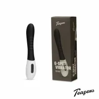teazers g-spot model czarny - 30 trybow, ładowanie usb, silikon