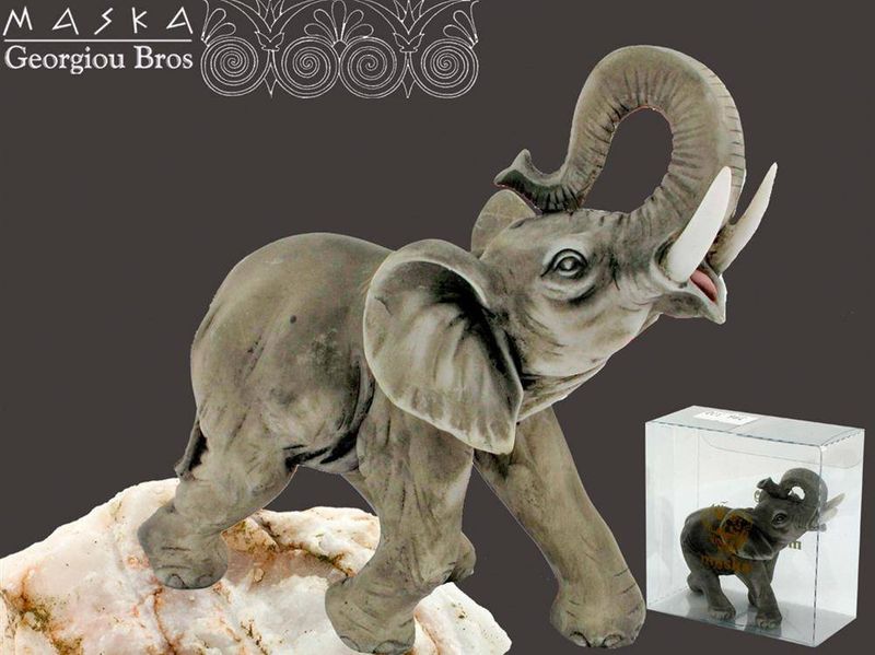 Słoń Nikodem -alabaster grecki zdjęcie 1