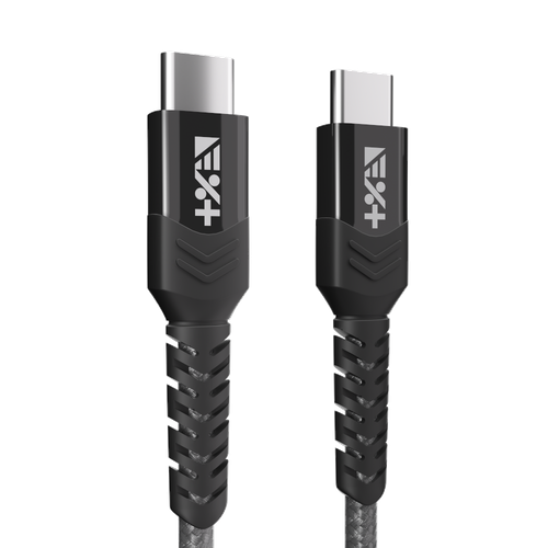 NEXT ONE Kabel Braided USB-C / USB-C 1,2 m space gray na Arena.pl