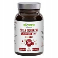 Biowen SELEN ORGANICZNY L-selenometionina 100 kaps Tarczyca Odporność Włosy