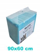 PODKŁADY MATY HIGIENICZNE DLA PSA DO NAUKI SIKANIA XL 90x60cm 50 SZT GRUBE