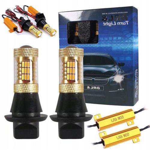 2W1 Światła DZIENNE I KIERUNKOWSKAZY LED DRL PY21W na Arena.pl