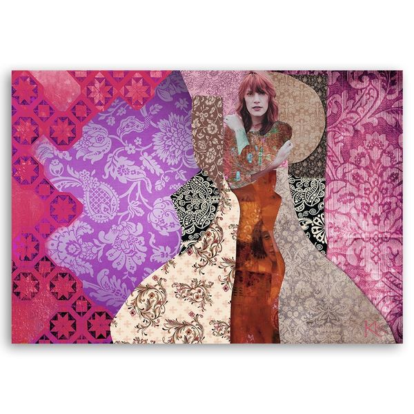 Emaga Obraz na płótnie, Gustav Klimt Kobieta - 60x40 zdjęcie 3