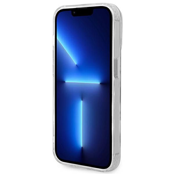 Etui Guess do iPhone 14 Pro, Srebrny, MagSafe zdjęcie 5