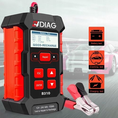 TESTER DO AKUMULATORÓW PROSTOWNIK B310 12V 24V 10A na Arena.pl