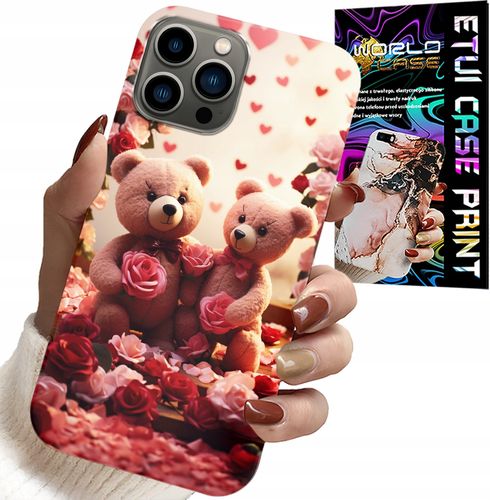 ETUI DO IPHONE 13 PRO MAX - MISIE, LOVE YOU, SERCA WIELE WZORÓW CASE na Arena.pl