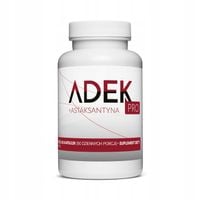 ADEK PRO KOMPLEKS WITAMIN 100% : A,D3,E,K2 MK-7 + ASTAKSANTYNA + ASHWAGANDA