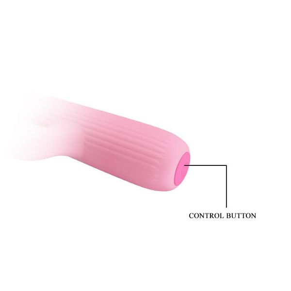 Królik Wibrator Z Masażerem Rotacyjny 18Cm 4Tryby zdjęcie 6