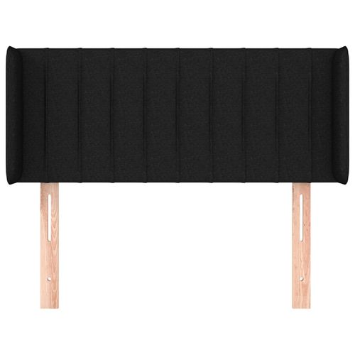 Zagłówek uszak, czarny, 103x16x78/88 cm, tkanina na Arena.pl